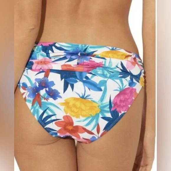 Bleu Rod Beattie Aruba Bleu Tankini Size 4 and Floral Bikini Bottom Size 6 - Picture 6 of 12